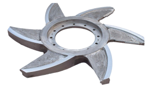 Overhauls of pulper rotors up to Ø3000 mm and 3000 Kg weight