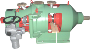 Machine overhaul of a disc refiner. Machine overhauls up to 5000 Kg weight possible.